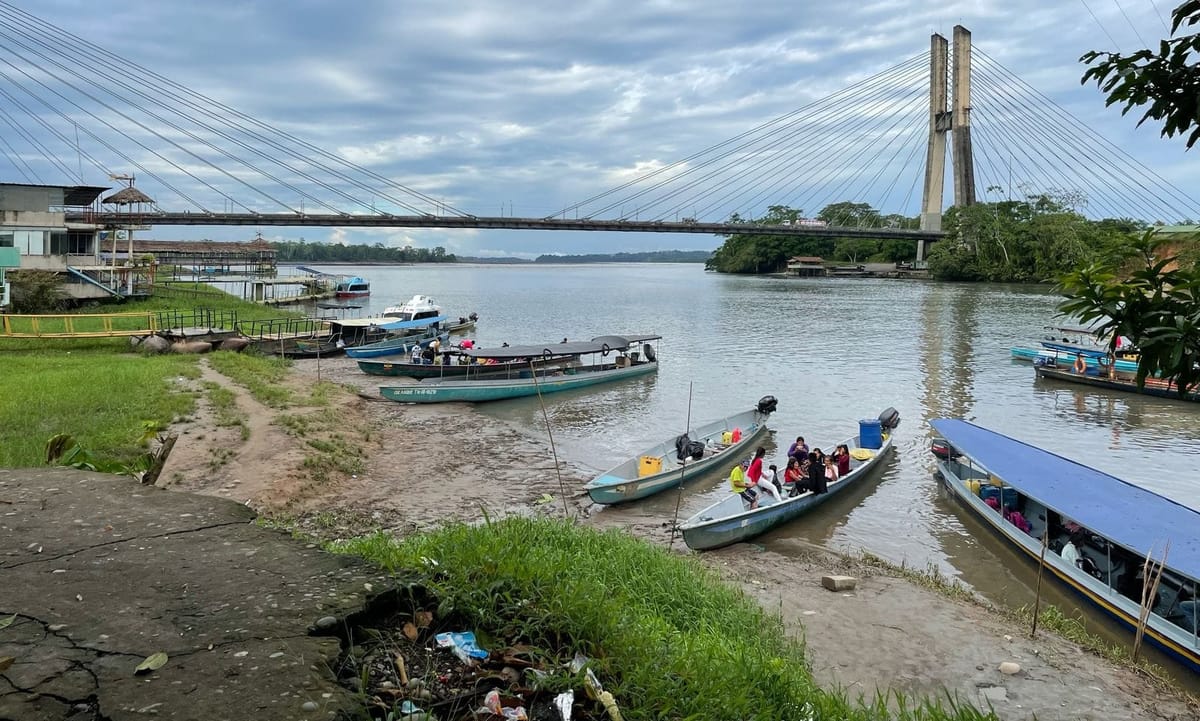 Ecuador es pródigo en ríos, pero los infecta con aguas no tratadas