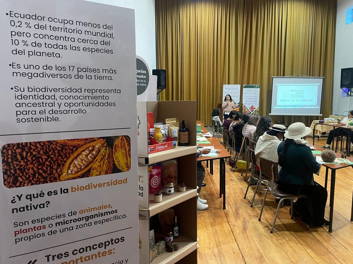 Bioeconomía en Ecuador impulsa 25 bionegocios sostenibles