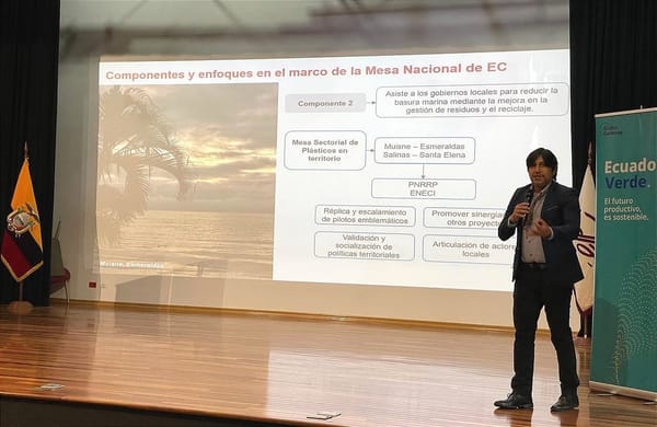 Ecuador reactiva la Mesa de Economía Circular y traza la ruta 2026