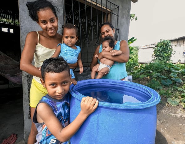 Unicef entrega agua potable en Esmeraldas