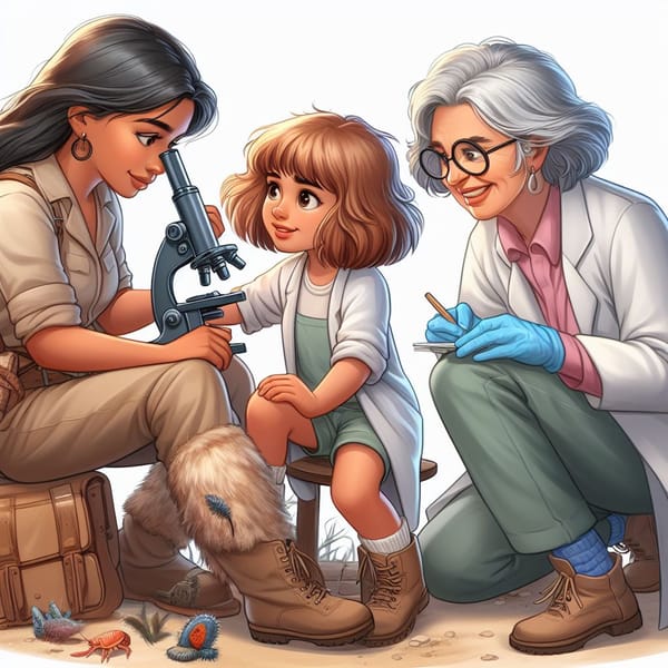 Ilustración Un 11 de febrero de Científicas, mujeres y niñas libres!