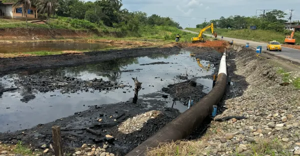 Según el Ministerio del Ambiente, Agua y Transición Ecológica, se producen alrededor de dos derrames de petróleo cada sem