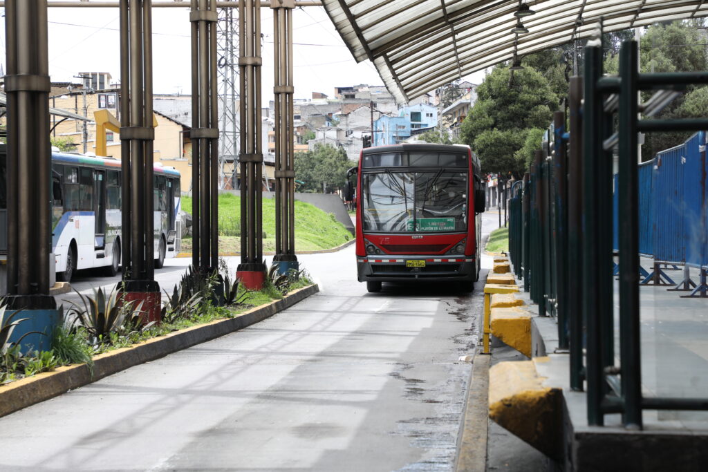 Servicio de transporte municipal Quito