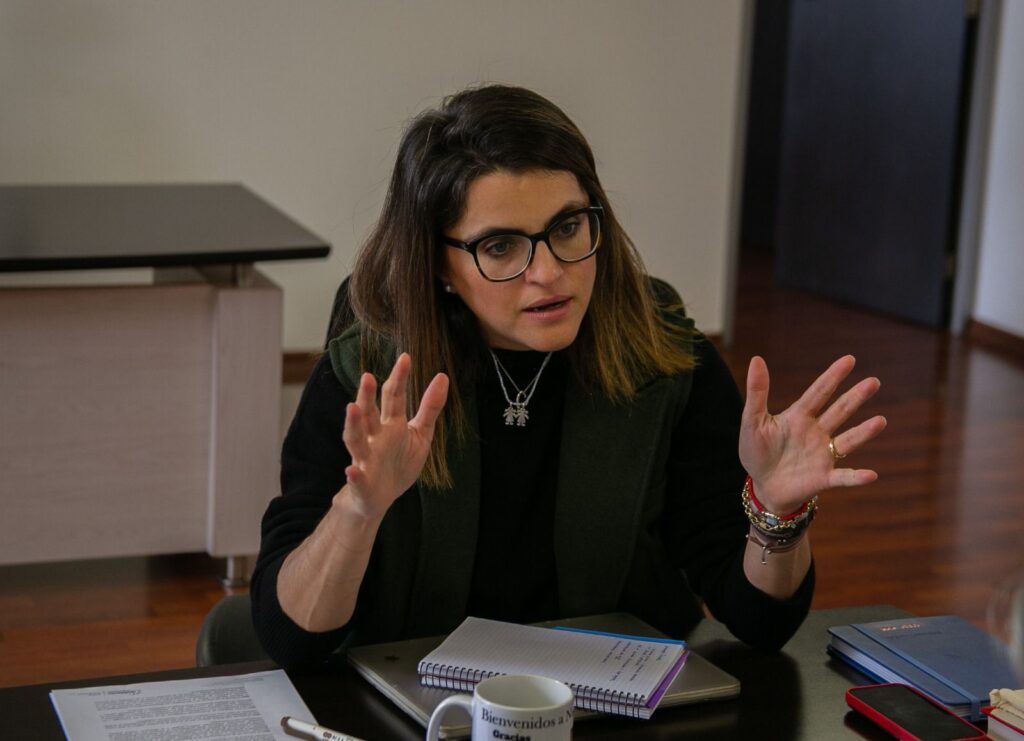 María José Pinto González Artigas, secretaria técnica Ecuador Crece sin desnutrición Infantil