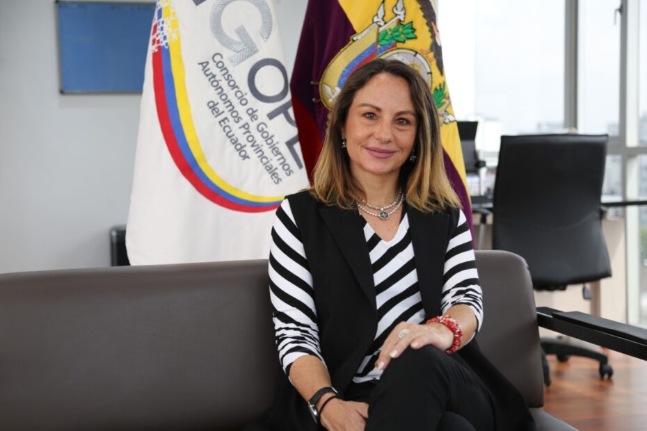 Isabel Proaño, secretaria ejecutiva de Congope