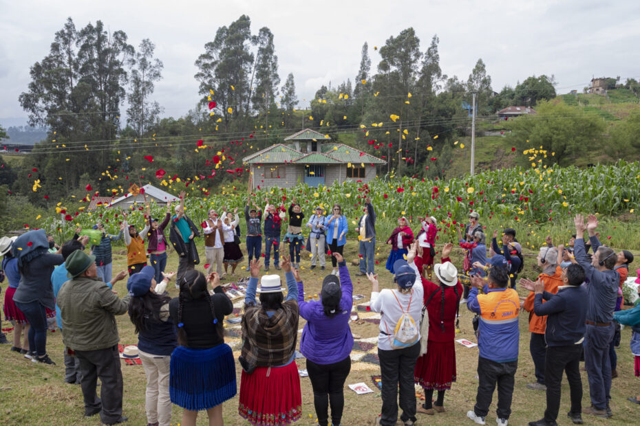 Visita de Surita Sandosham al Ecuador