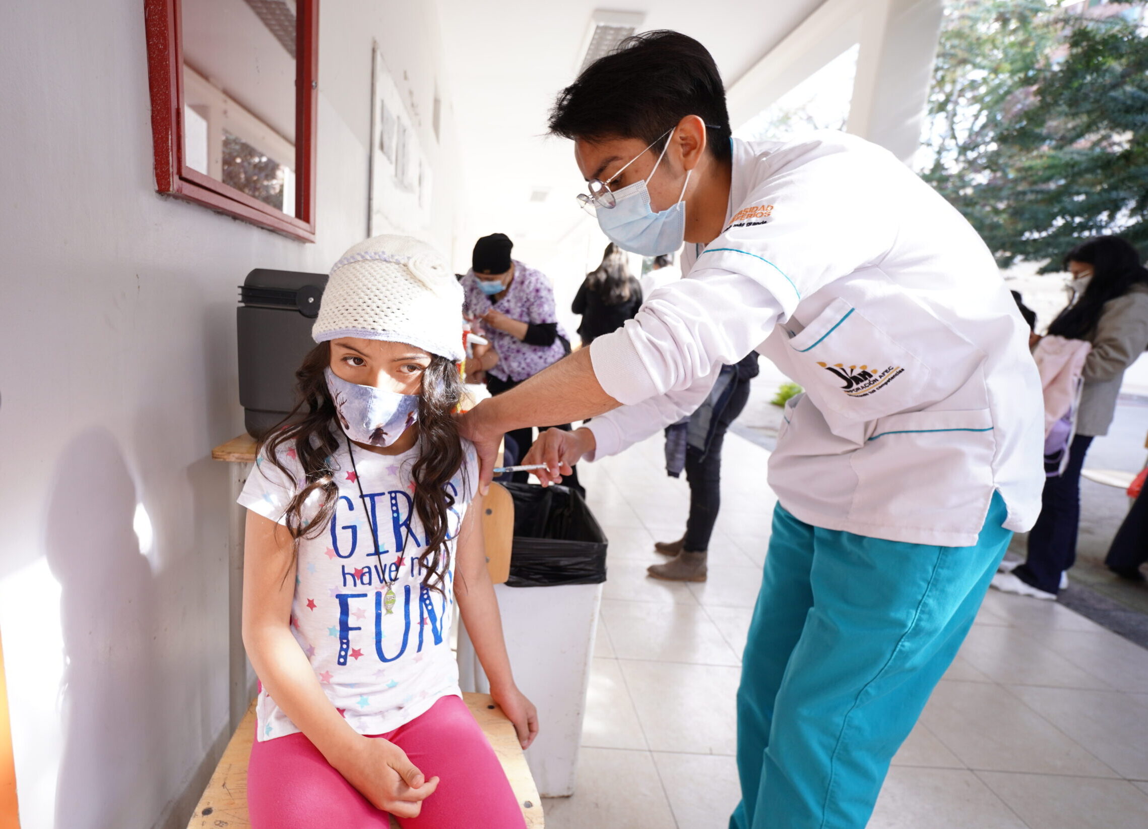 Vacunación infantil en Ecuador
